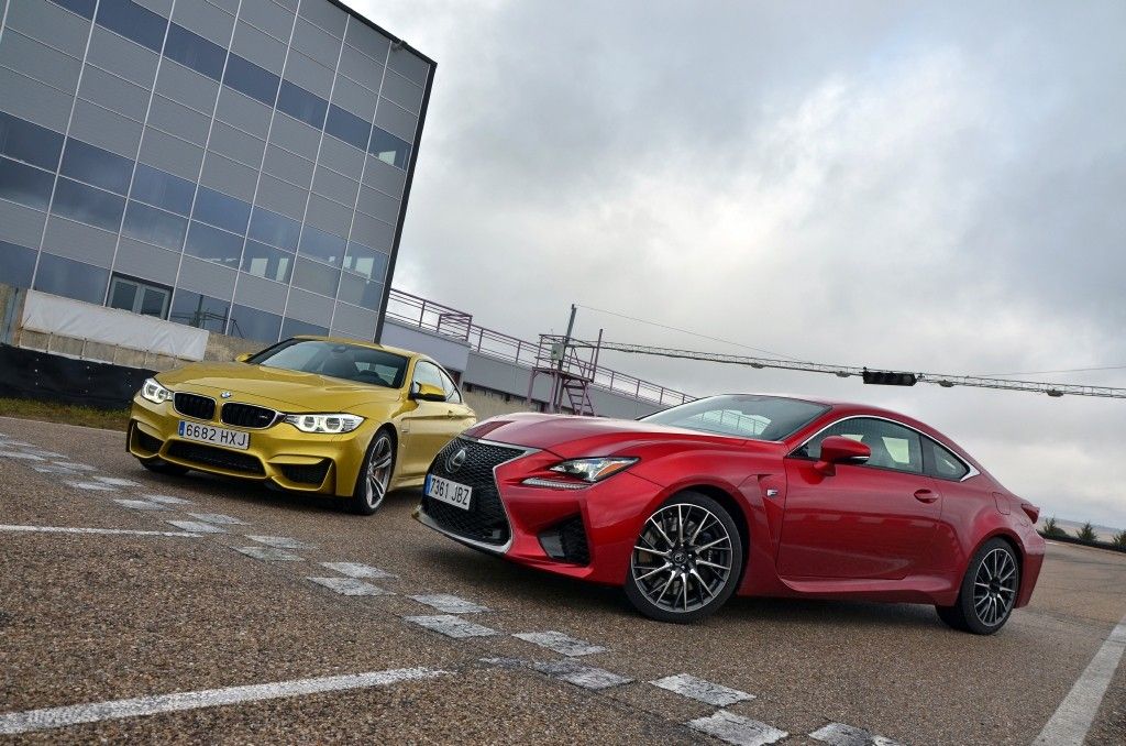 Comparativa BMW M4 vs Lexus RC F (III): Comportamiento en circuito y conclusiones