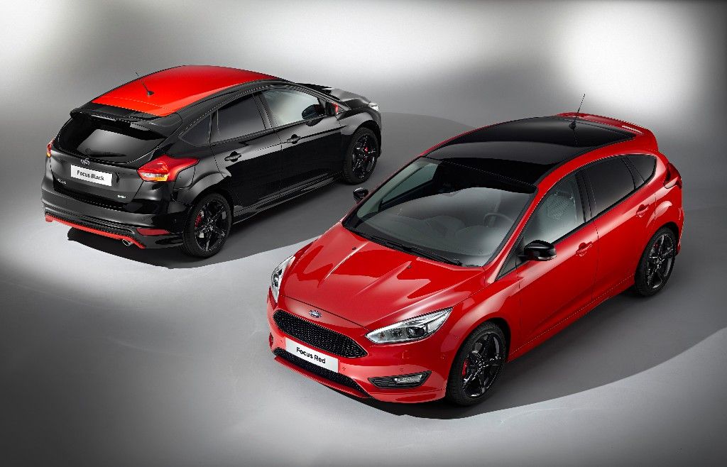 Ford Focus Red & Black Edition, edición especial en rojo y negro con más equipamiento