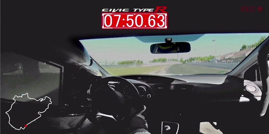 Honda Civic Type-R, nuevo rey de Nürburgring Nordschleife (con vídeo)