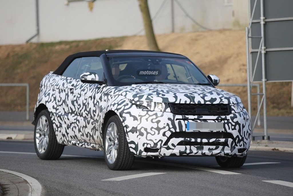 Range Rover Evoque Convertible, al descapotable también le gusta Nürburgring