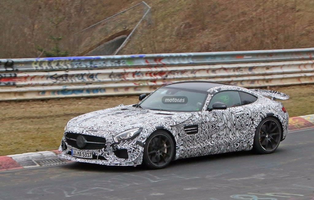 El Mercedes-AMG GT Black Series ya rueda en Nürburgring