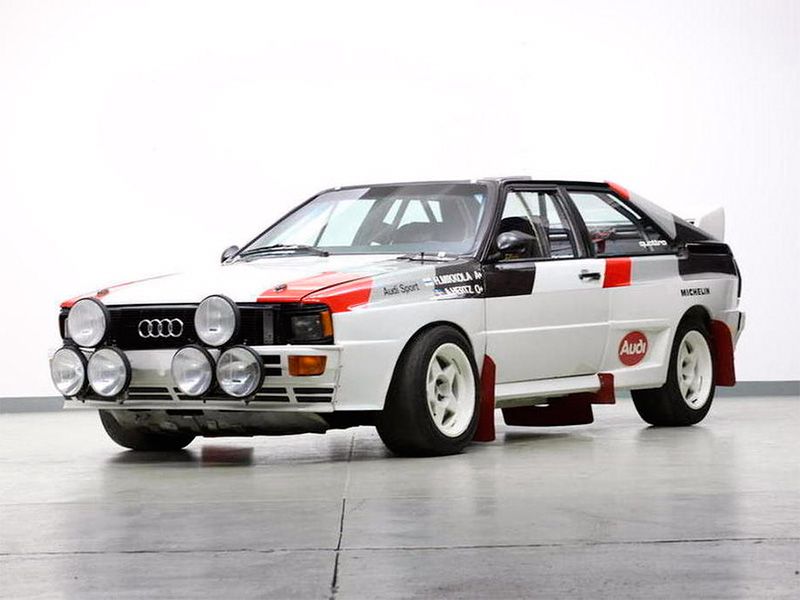 Sale a subasta un Audi Quattro A1 del Grupo B