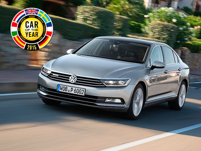 Volkswagen Passat, elegido coche del año en Europa