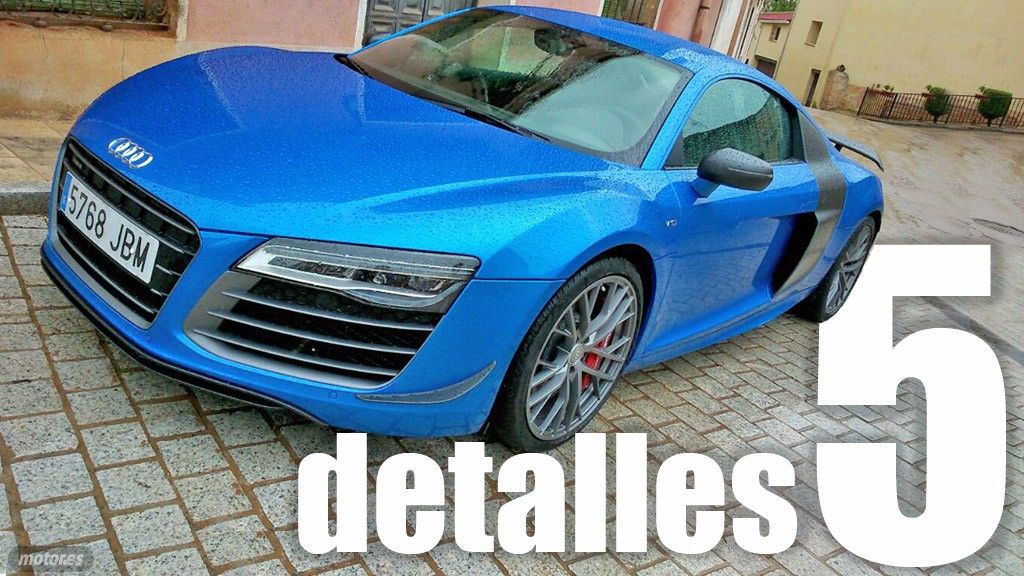 Audi R8 LMX: 5 detalles exclusivos