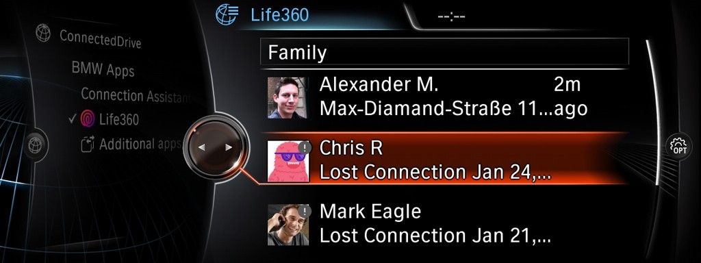 Disfruta de tu coche y los tuyos con Life360 en BMW y MINI