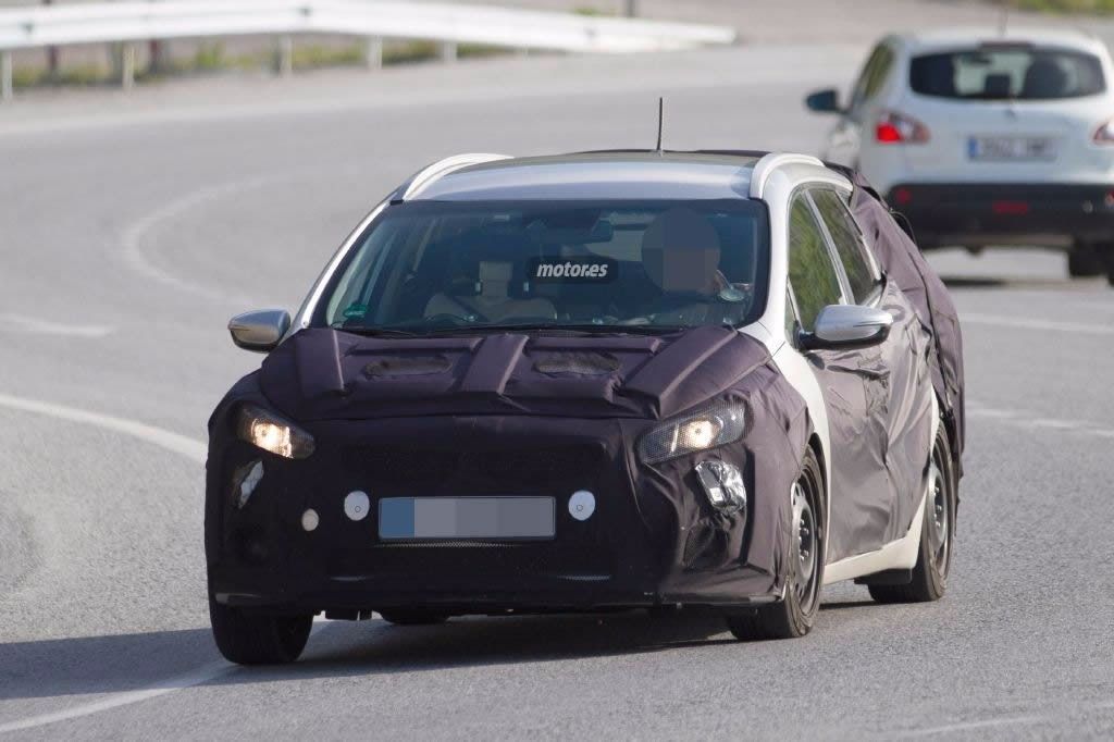 El Kia Ceed Sportswagon 2016 de pruebas en España