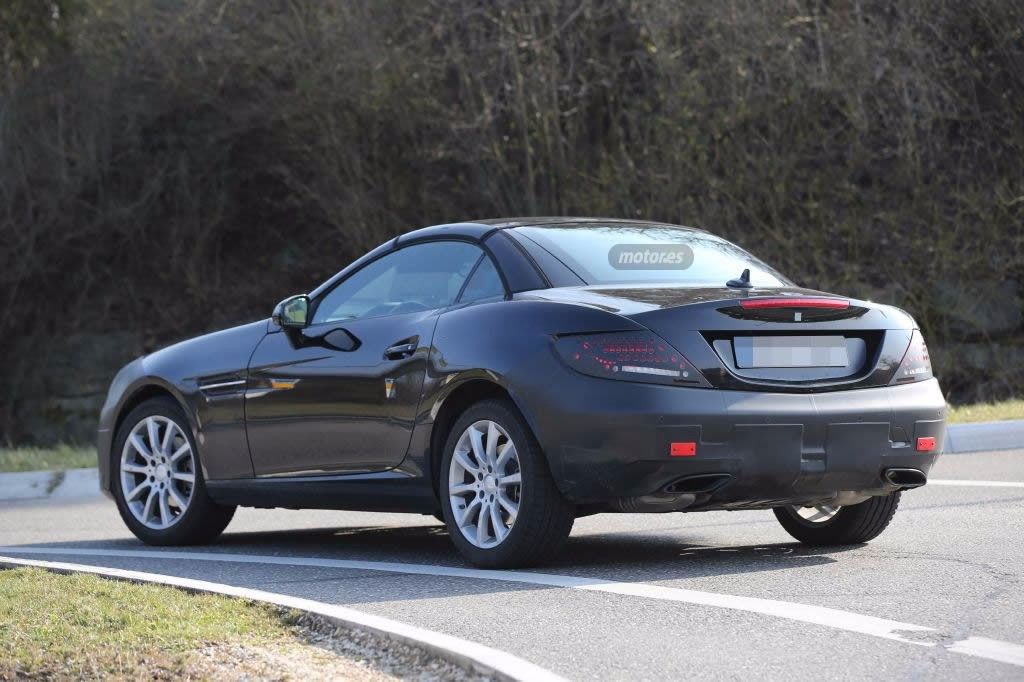 El Mercedes-Benz SLC 2016 progresa en su desarrollo