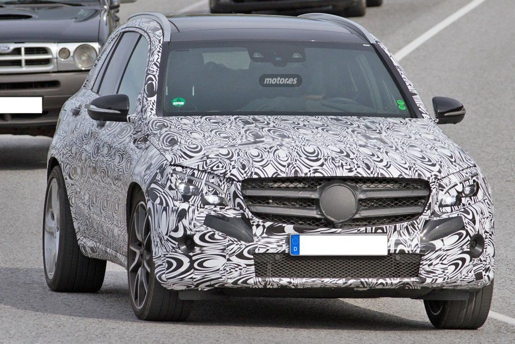 Descubierto el Mercedes GLC 2016 con el paquete AMG