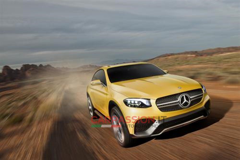 Mercedes GLC Coupe Concept, descúbrelo en sus primeras imágenes