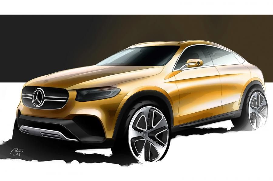 Mercedes GLC Coupe, confirmado: un nuevo prototipo "crossover" en Shanghai