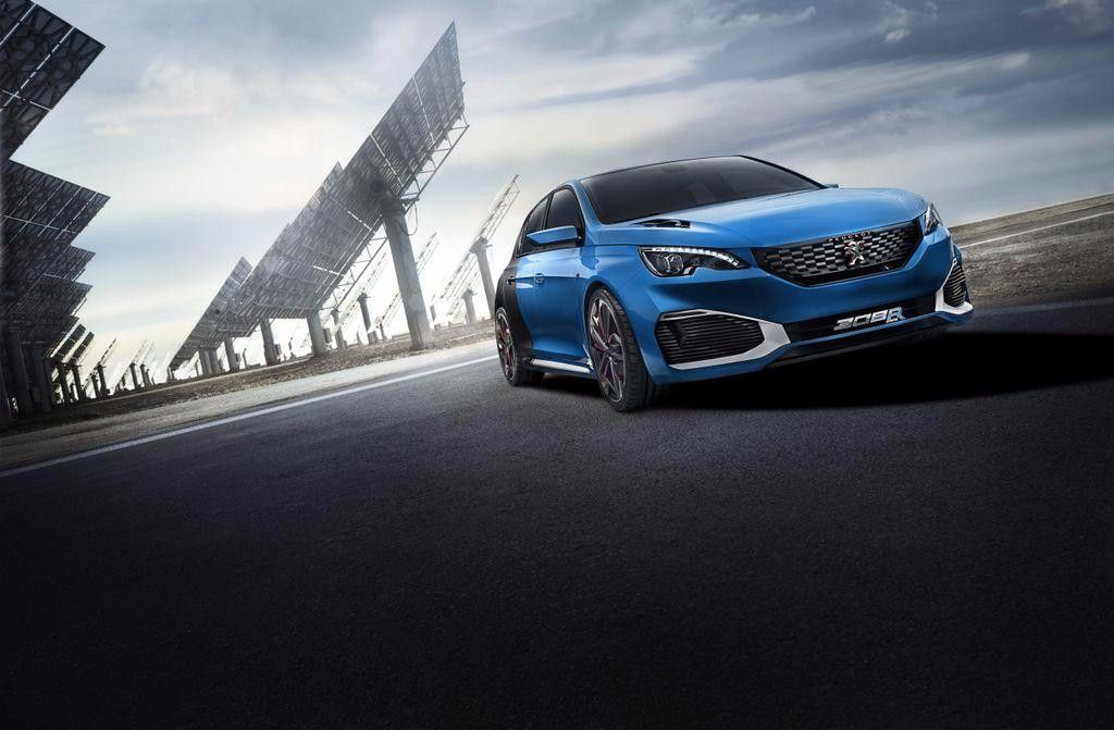 Peugeot 308 R HYbrid 2015, mucha deportividad y 500 CV híbridos