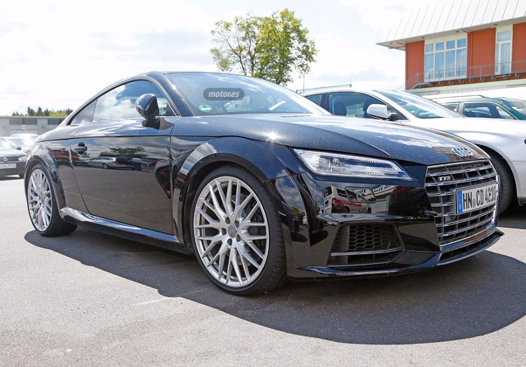 Audi TT RS 2016, la mula de pruebas ya circula por la carretera