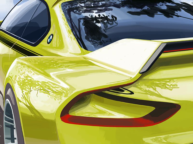 BMW 3.0 CSL Hommage Concept, reeditando un icono