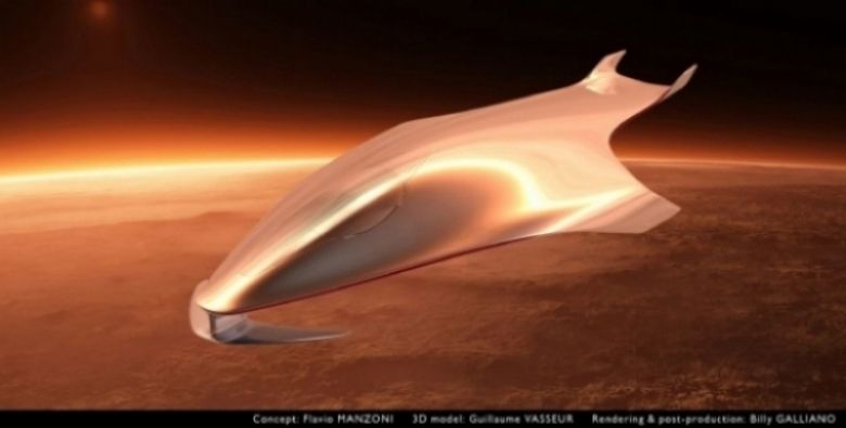 ¿Y si Ferrari construyera naves espaciales?