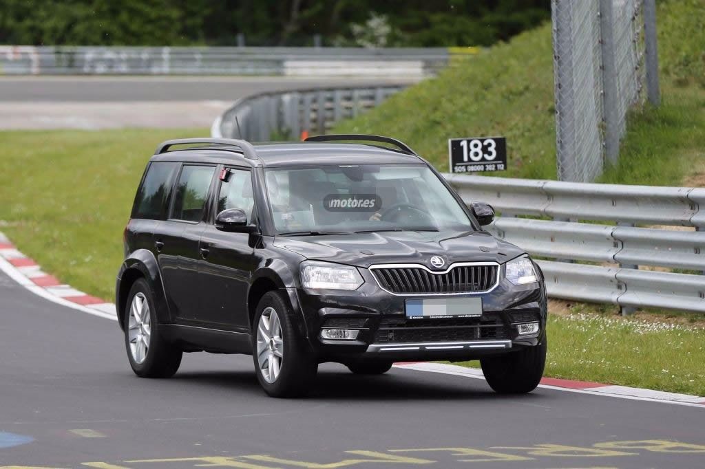 Continúan las pruebas del Skoda Yeti de siete plazas, conocido como Snowman