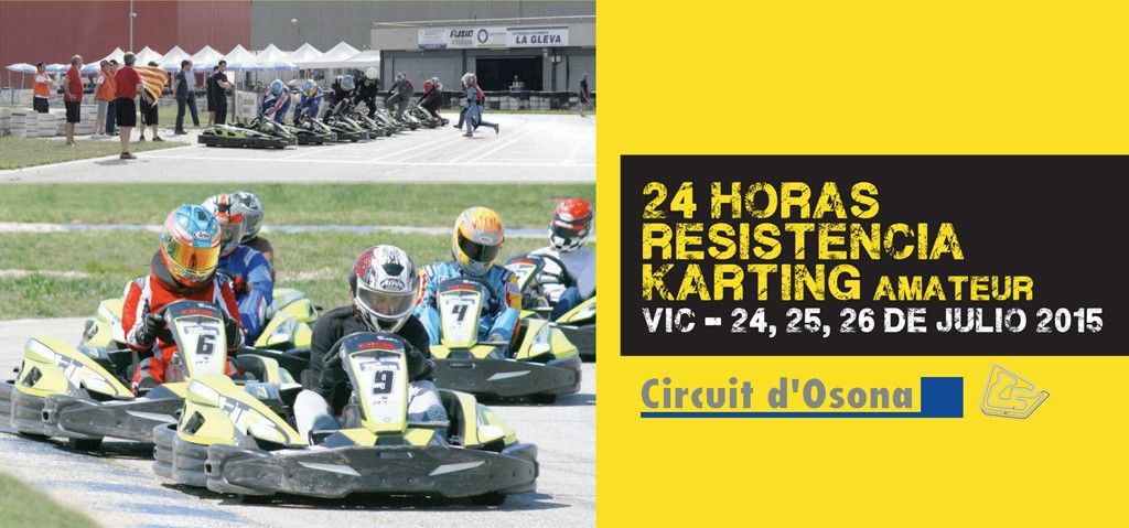 El Circuit d´Osona organiza las 24 horas de karting amateur