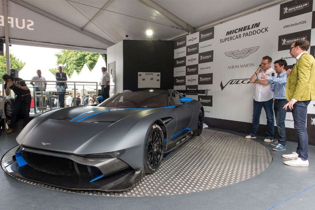 Aston Martin Vulcan en Goodwood 2015, puro espectáculo