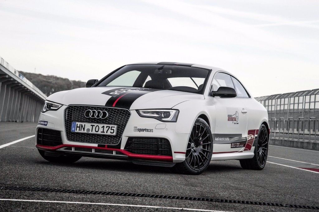 El Audi RS 5 TDI competition concept es él más rápido en Sachsenring