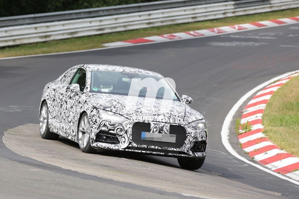 El Audi S5 2017 se pone a punto en Nürburgring