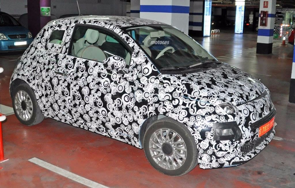 Fiat 500 2016, cazado de nuevo