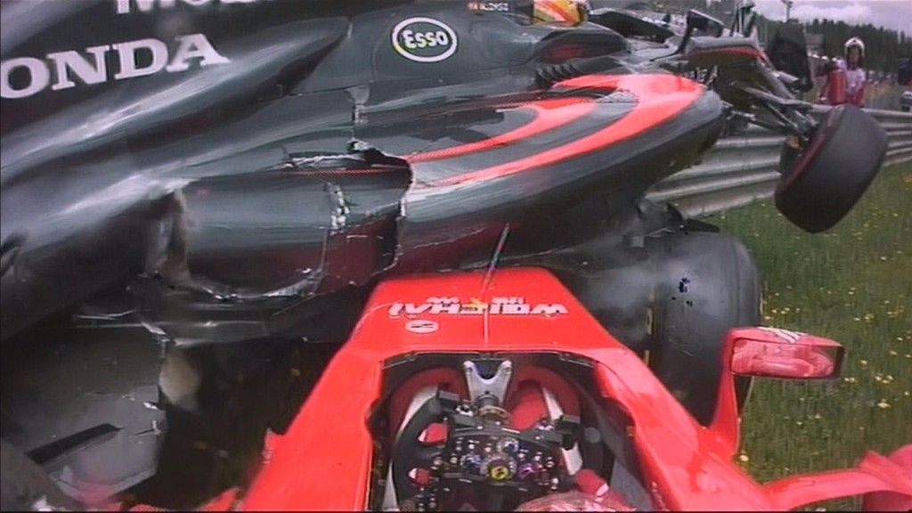 El motor de Alonso se dañó en Austria y será sancionado en Silverstone
