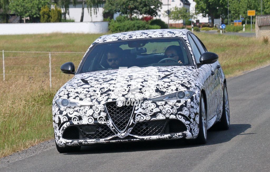 El Alfa Romeo Giulia Quadrifoglio Verde se pone a punto en Nürburgring