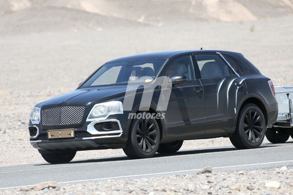 El Bentley Bentayga 2016 se somete a pruebas de calor extremo