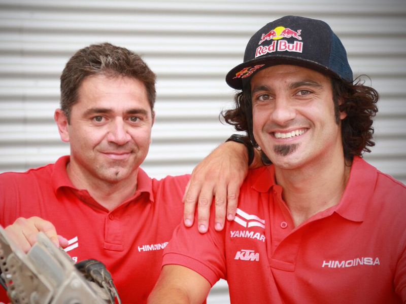 Iván Cervantes en el Dakar 2016 con el reforzado Himoinsa Racing Team