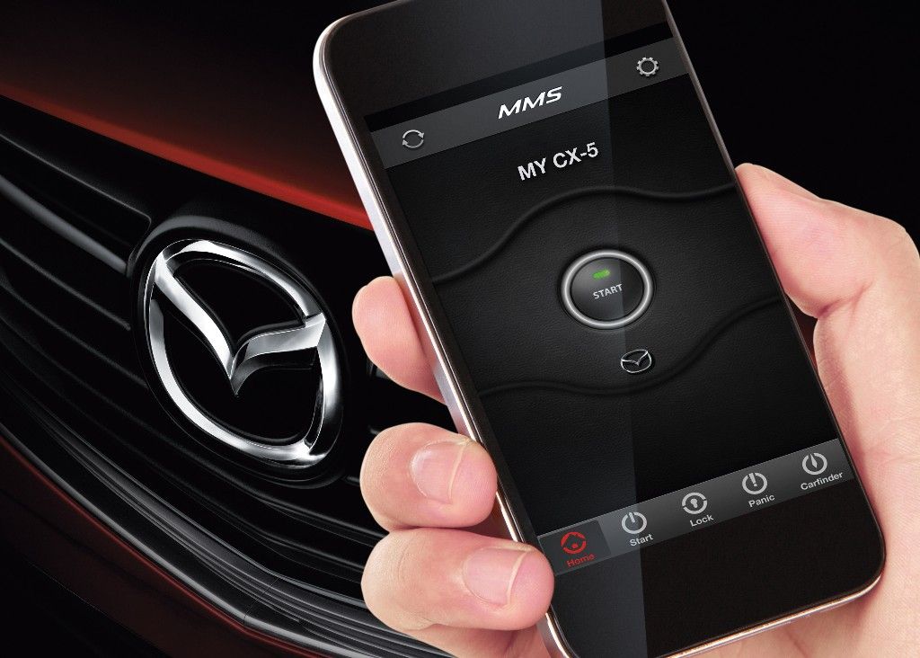 Mazda permite arrancar el motor a distancia desde un smartphone