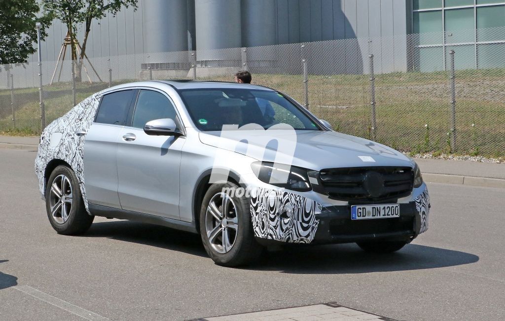 Mercedes GLC Coupé, en sus primeras fotos espía