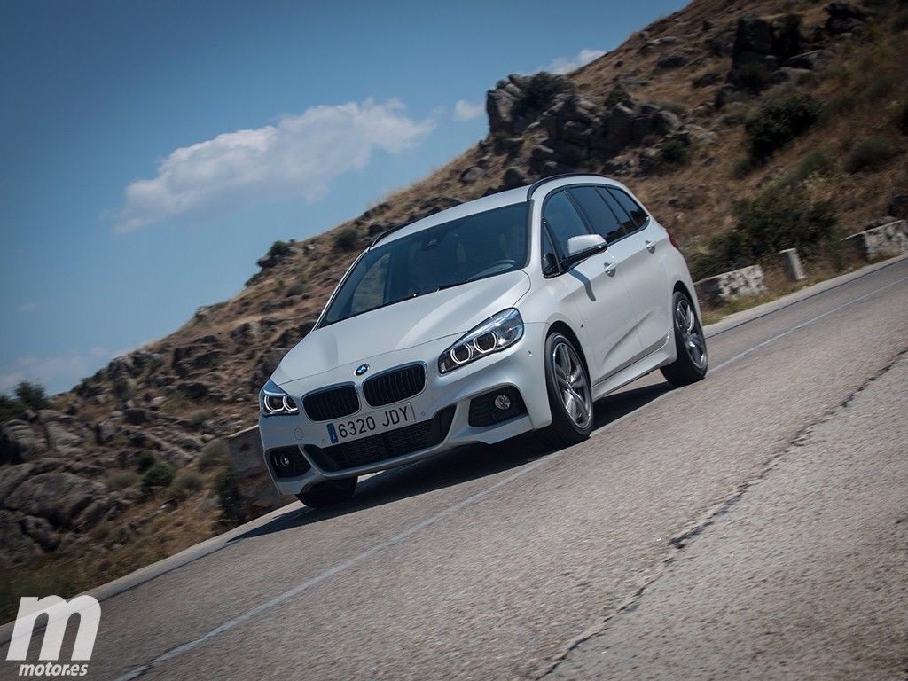 Prueba BMW 216d Gran Tourer: Comportamiento y conclusiones