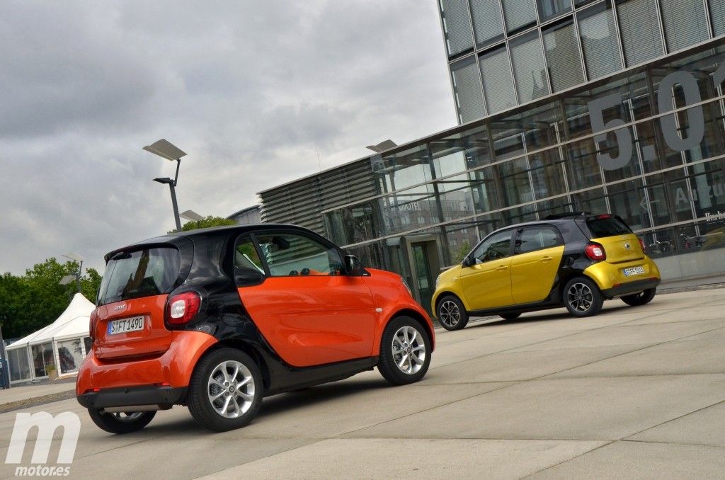 smart twinamic: probamos los fortwo y forfour con cambio automático DCT