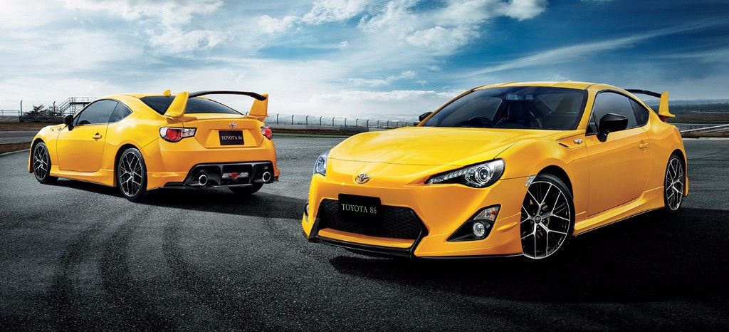 Toyota GT86 Yellow Limited, mayor exotismo para el deportivo japonés