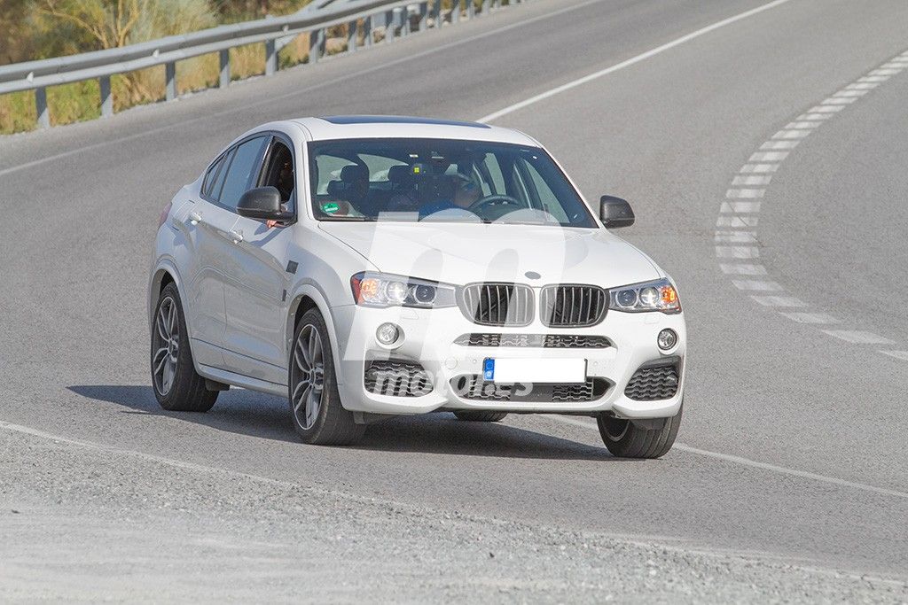 Cazado el BMW X4 M40i sin camuflaje