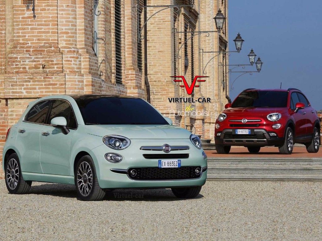 Fiat 500 de cinco puertas ¿Cómo te lo imaginarías?