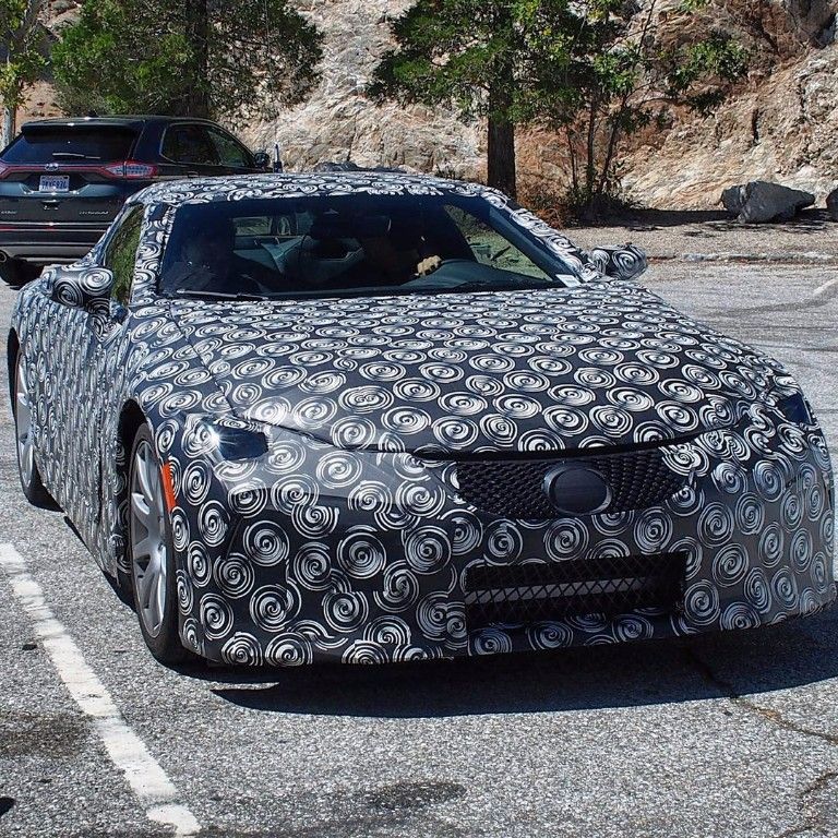 El Lexus LF-LC de producción se pasea por las calles de Estados Unidos