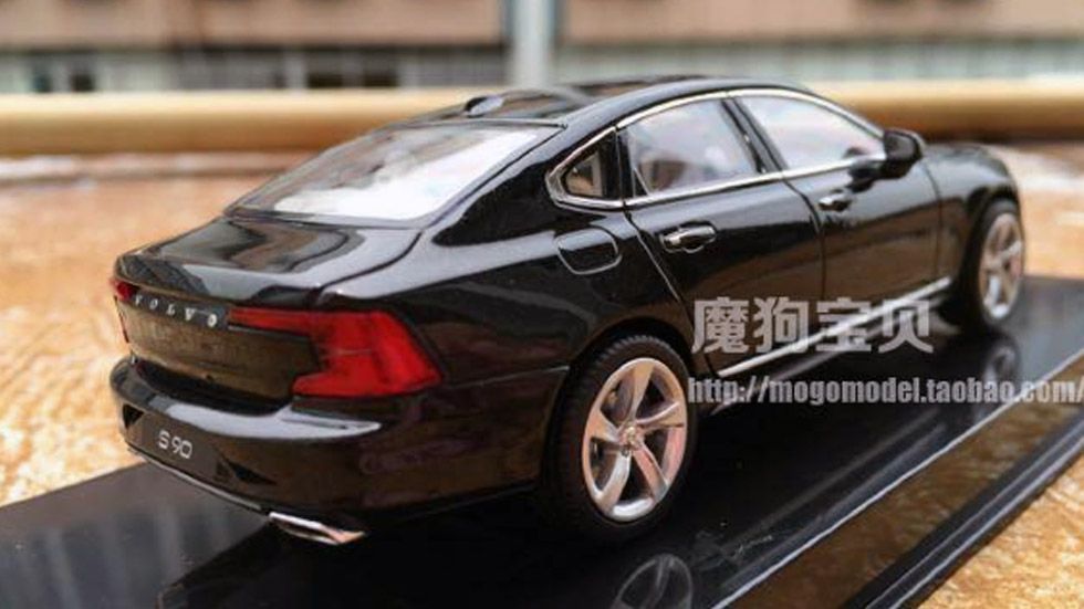 Así es el Volvo S90: se filtra su diseño gracias a unas maquetas