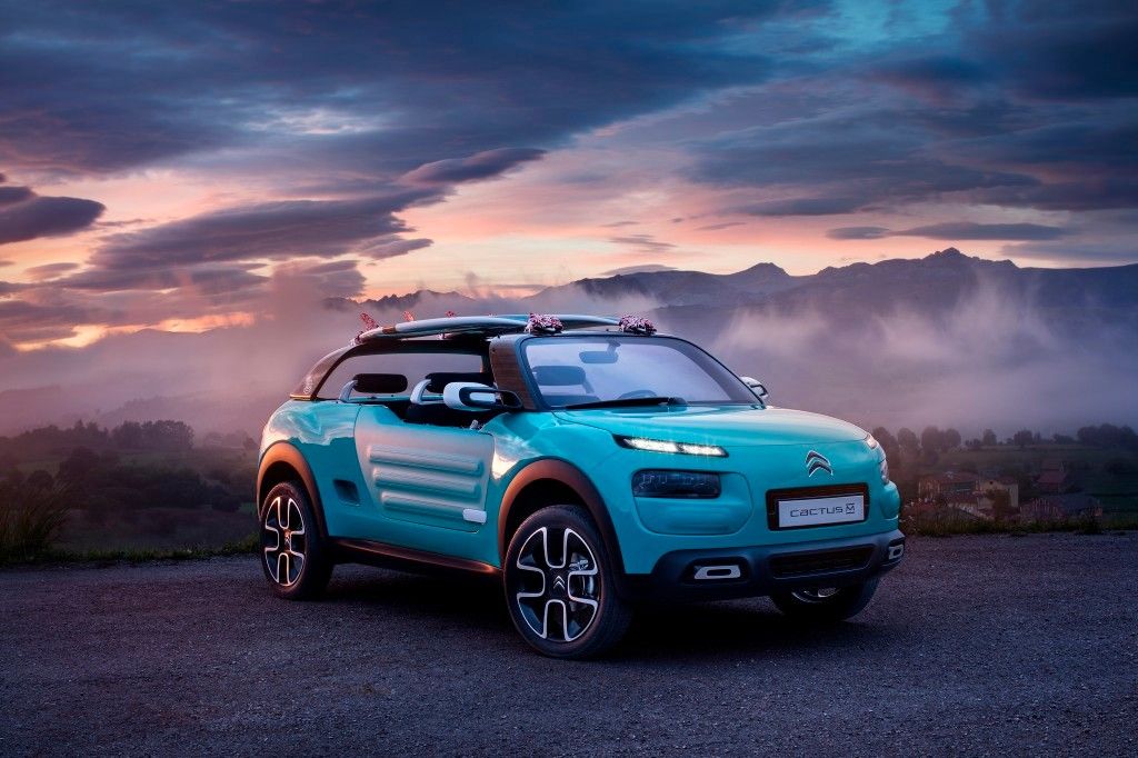 Citroën C4 Cactus M, un espíritu libre va camino de Frankfurt