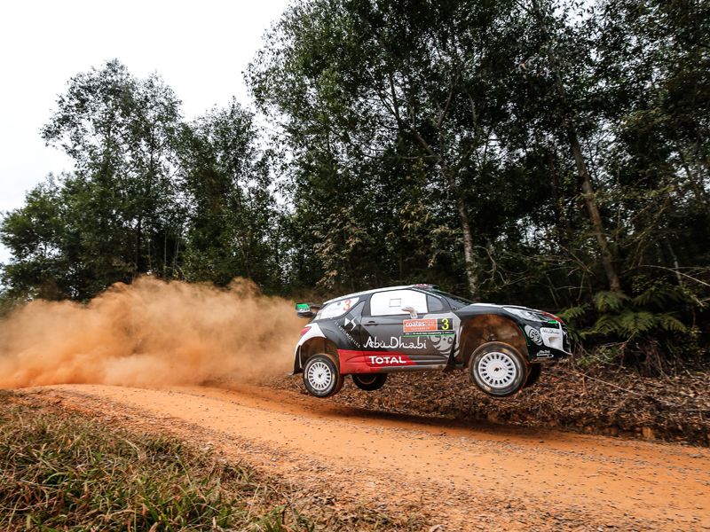 La margarita de Citroën: Neuville, Meeke, Ostberg y Lefebvre
