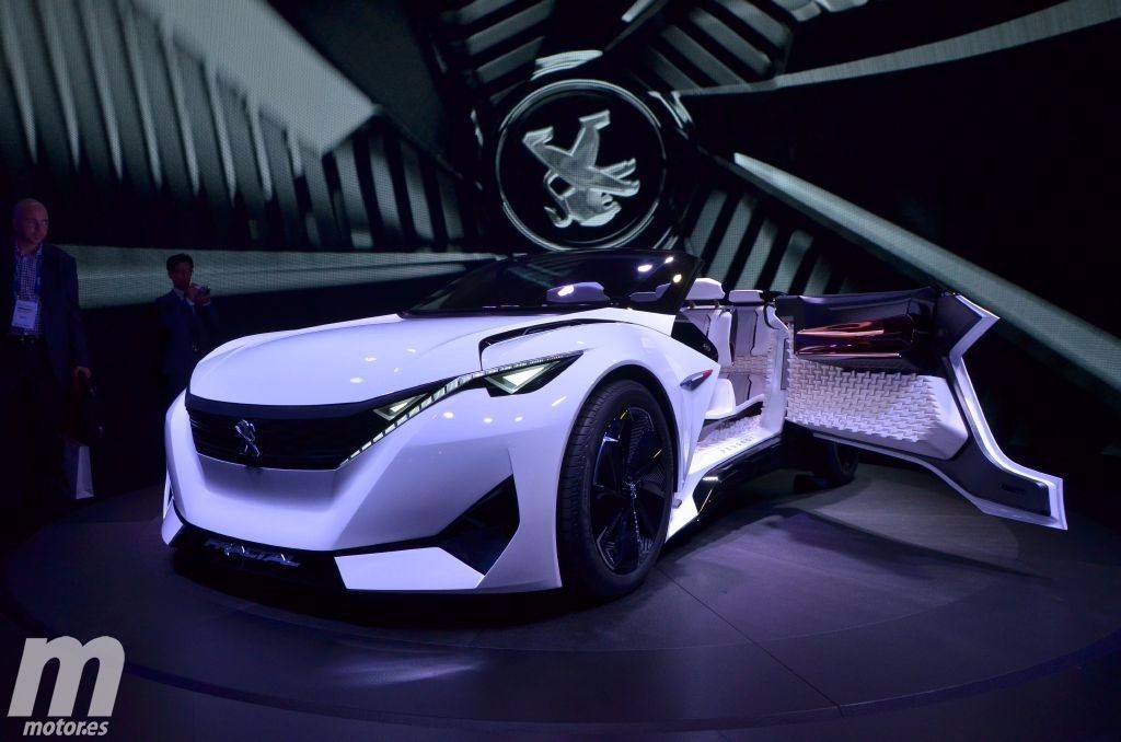 Peugeot Fractal Concept, es pequeño, es eléctrico y es impresionante