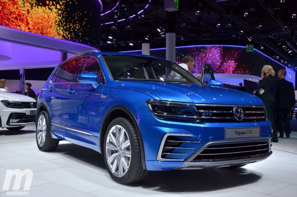 Volkswagen Tiguan GTE Concept, híbrido enchufable con 218 CV