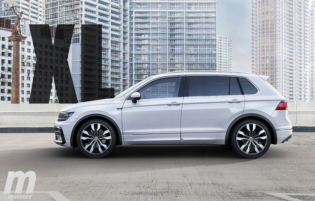 El Volkswagen Tiguan XL llegará en 2017