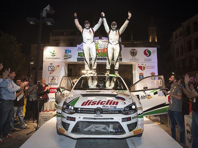 Amador Vidal, bicampeón del Nacional de Tierra
