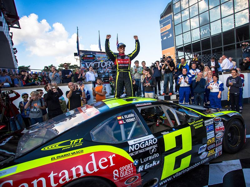 Ander Vilariño, tricampeón de Nascar Whelen Euroseries