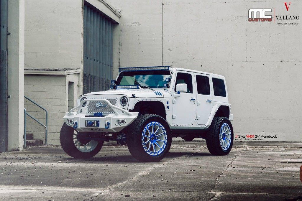 El Jeep Wrangler más extravagante es obra de MC Customs