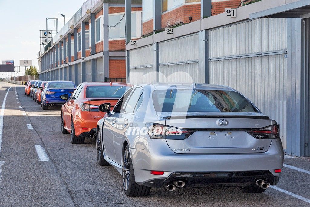 ¿Qué hace esta flota de Lexus GS F en el Jarama?