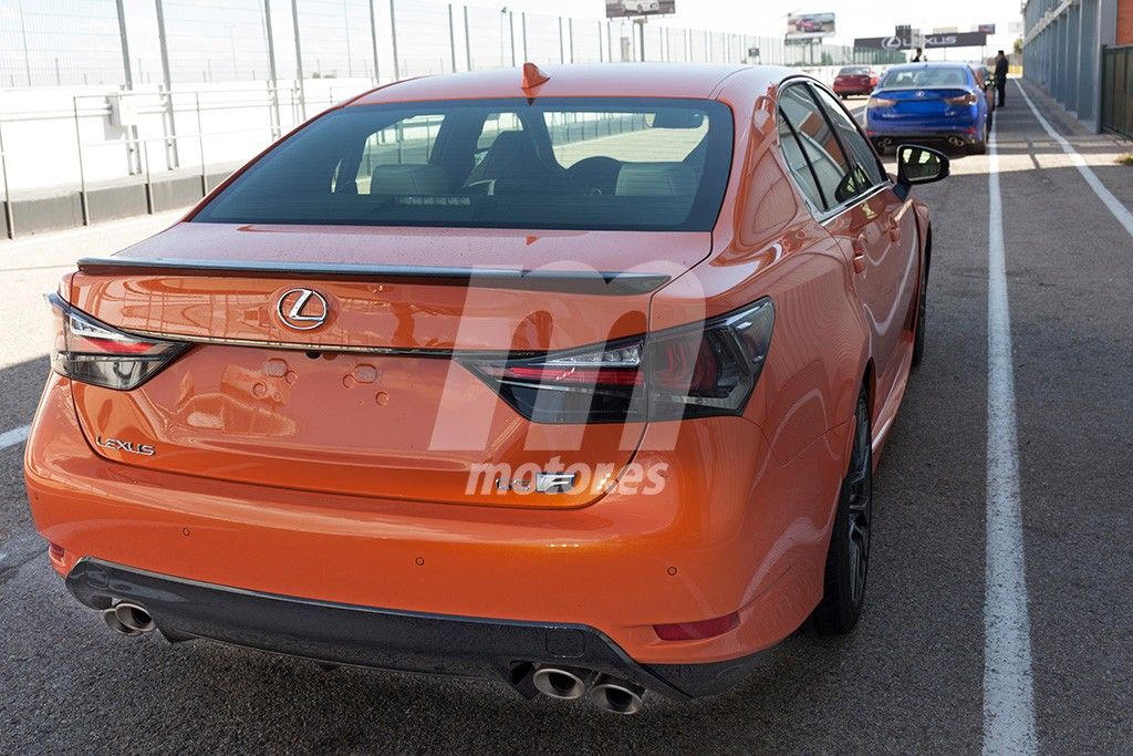 Exclusiva: Así es el Lexus GS F en naranja