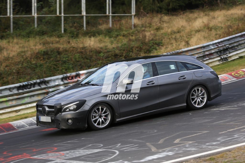 Mercedes CLA Shooting Brake 2017, la renovación está más cerca