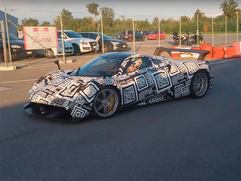 Sospechoso, ¿será este el Pagani Huayra Revolution?