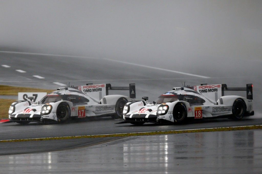 Porsche corona unas 6 horas de Fuji pasadas por agua